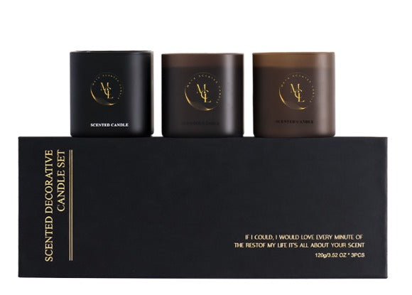 Amber Collection Sented Candle Gift Sets